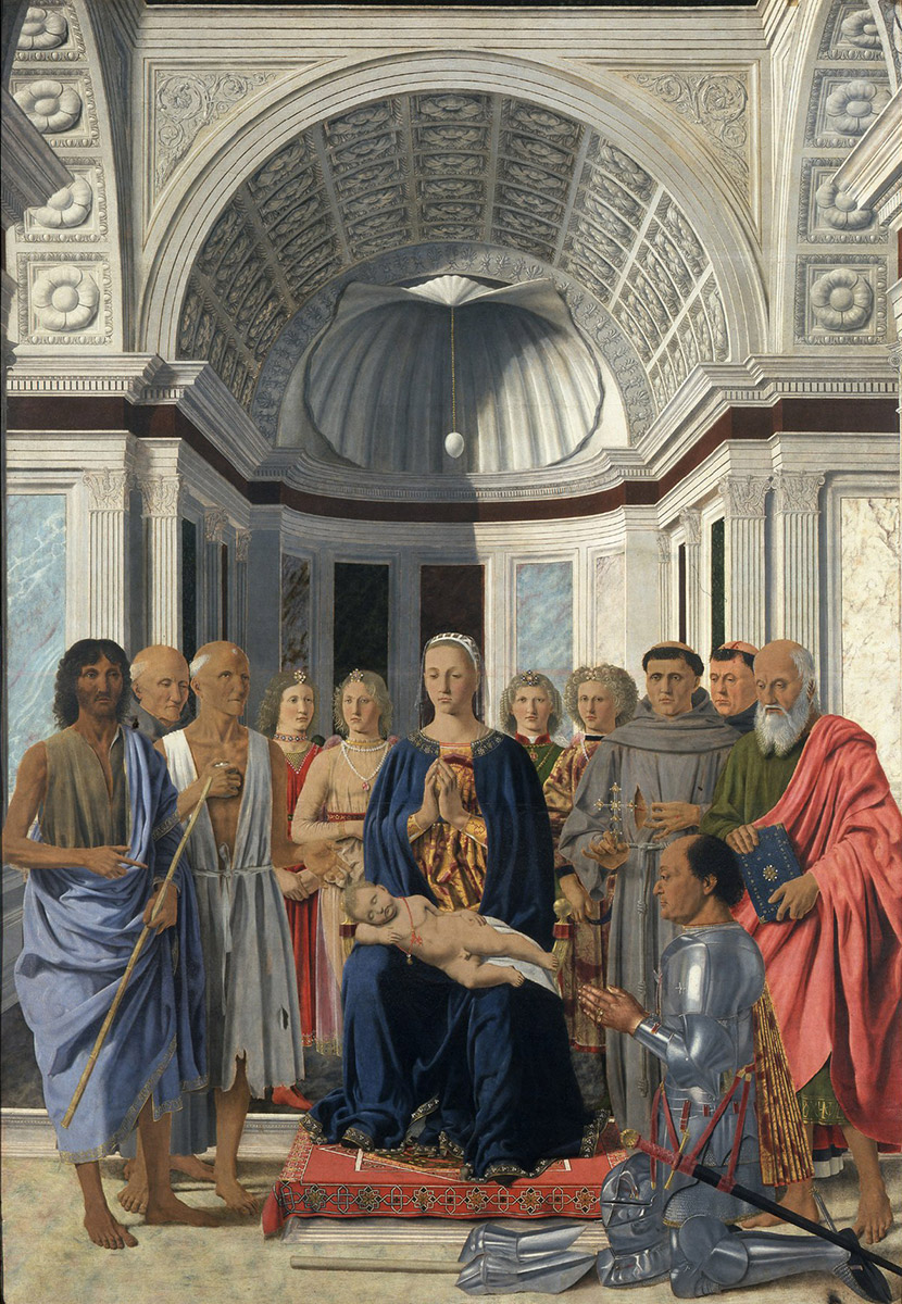 La madonna dell'uovo  di Piero della Francesca - osservatoriodigitale di marzo-aprile 2020, n.o 103