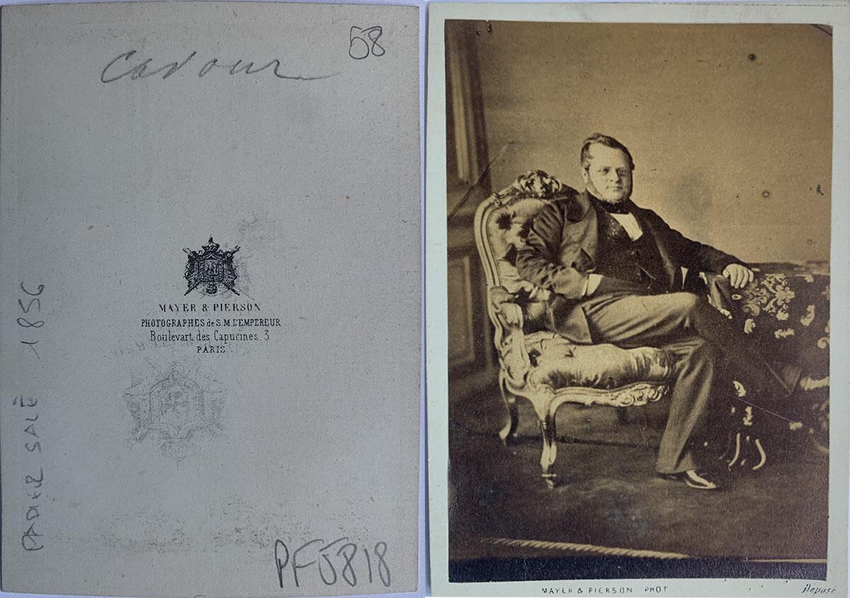 Fotografia di Camillo Benso Conte di Cavour – osservatoriodigitale di maggio-giugno 2020, n.o 104