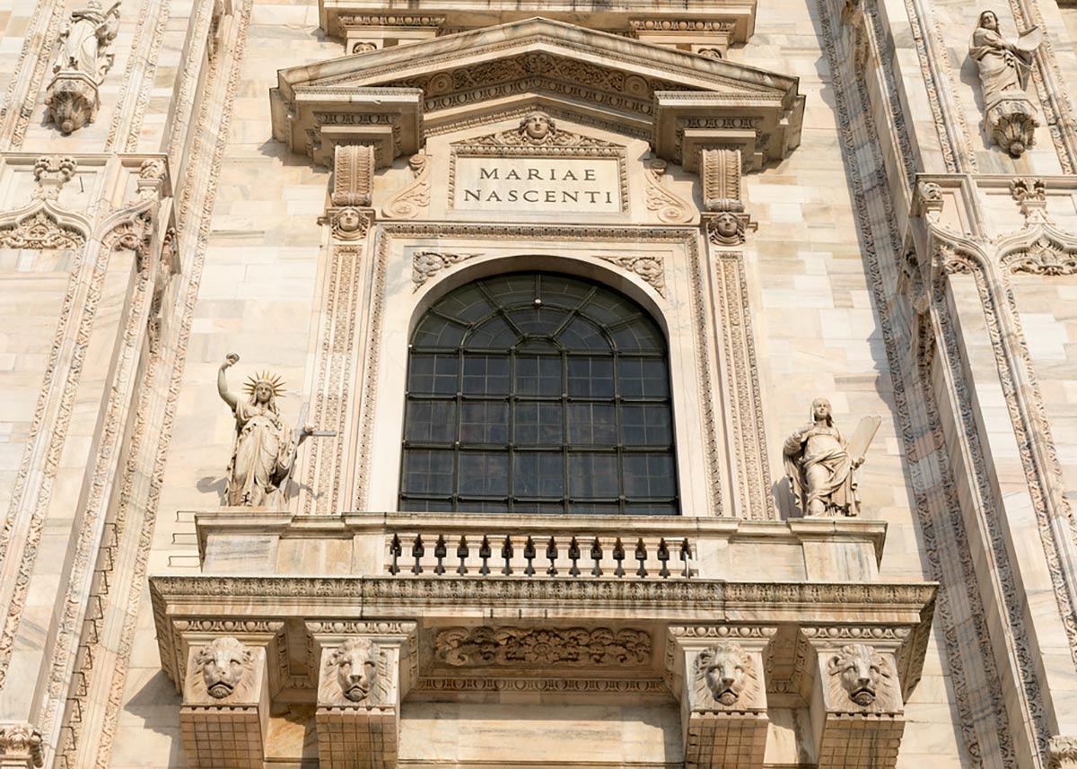 Duomo di Milano - particolare, Una stella per l'arte, osservatoriodigitale n.o 106 di settembre-ottobre 2020