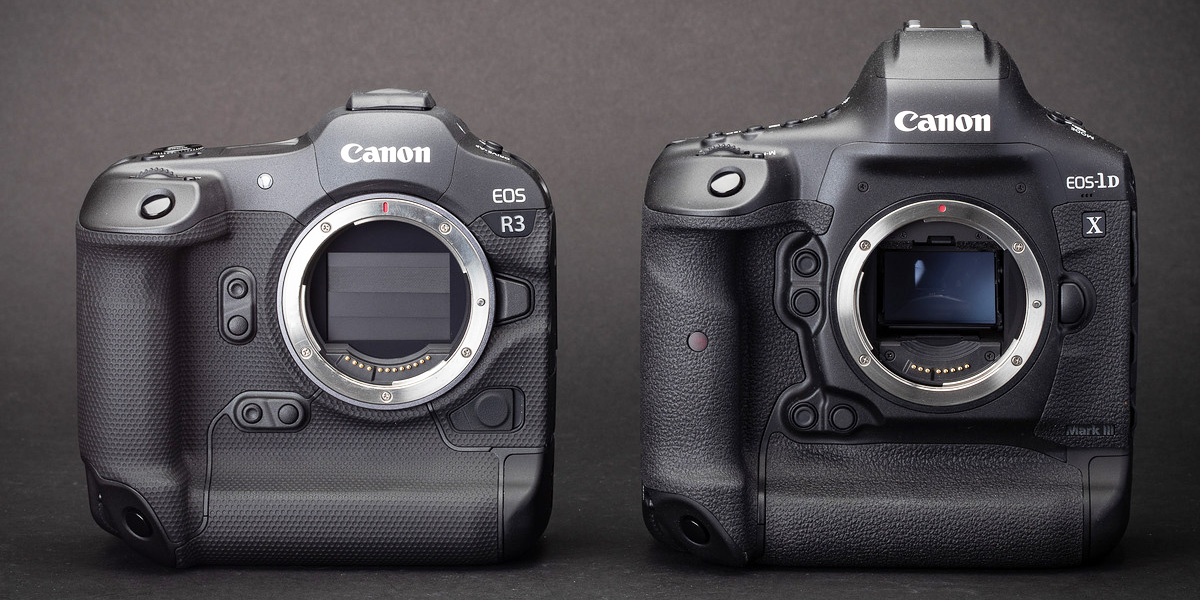 Canon EOS R3 e Canon EOS 1 DX Mark III (front) per osservatoriodigitale di gennaio-marzo 2022 n.o 112