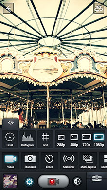 KitCam Anteprima selezione tools