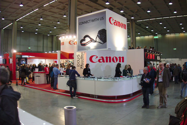 Photoshow 2013: accoglienza dello stand Canon