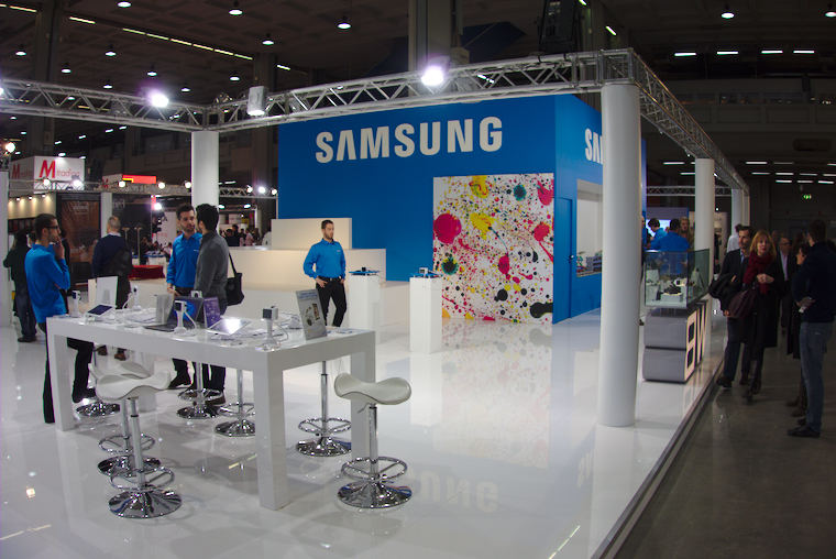 Photoshow 2013: lo stand Samsung