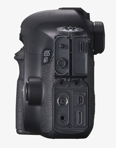 Canon EOS 6D connettori esterni