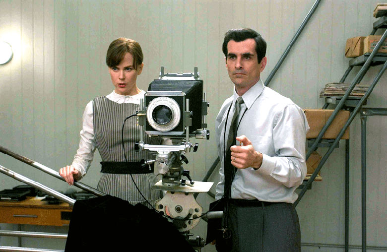 Nicole Kidman e Ty Burrell in “Fur”