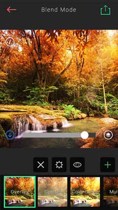 Alayer modo Blending