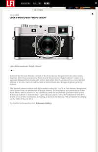 LFI App news fotocamere
