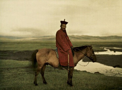  Stéphane Passet, Mongolia, near Ulaanbaatar. 17 July 1913 – Autochrome – © Musée Albert-Kahn, Departement des Hauts-de-Seine 