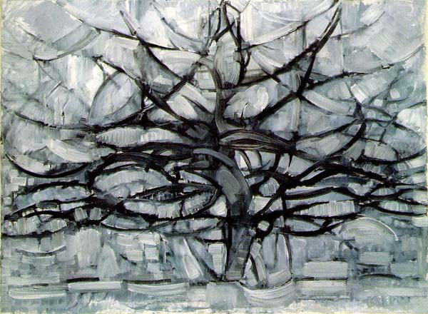 Piet Mondrian Albero grigio