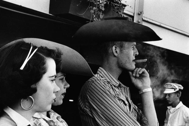 Robert Frank, Rodeo, Detroit, Michigan, 1955 © Robert Frank da "Gli Americani"
