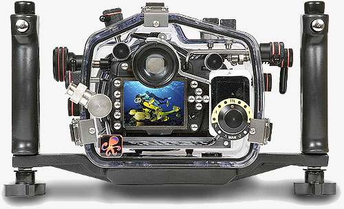 Scafandro Ikelite per Nikon D90