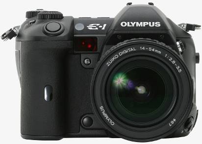 Mirrorless Olympus E-1