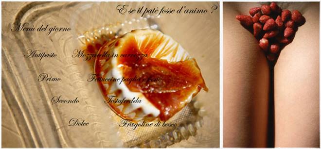 Menu del giorno/Fragoline di bosco – 2007 - ©Viola Cajo De Cristoforis