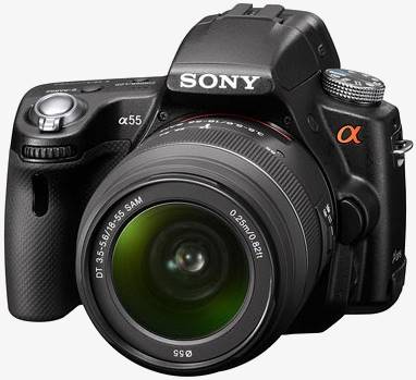 Mirrorless Sony Alfa 55