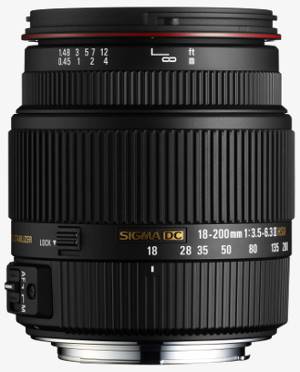 Sigma 18-200mm F3.5-6.3 II DC OS HSM