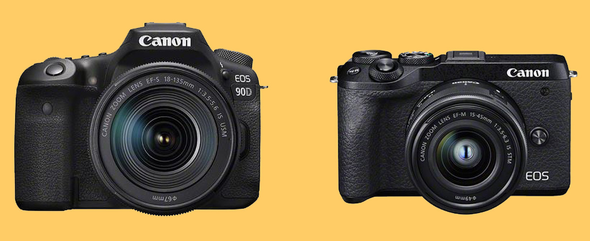 Canon EOS 90D e EOS M6 Mark II