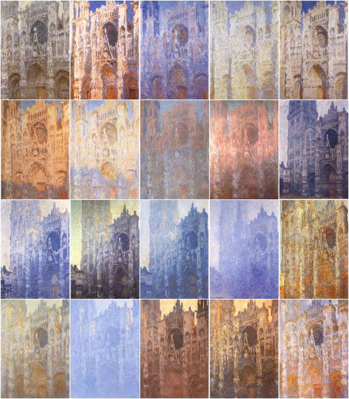 Claude Monet - La cattedrale di Rouen - od102