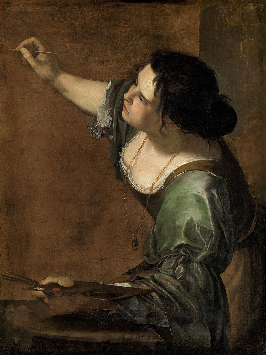 Autoritratto come allegoria della pittura di Artemisia Gentileschi - osservatoriodigitale di marzo-aprile 2020, n.o 103