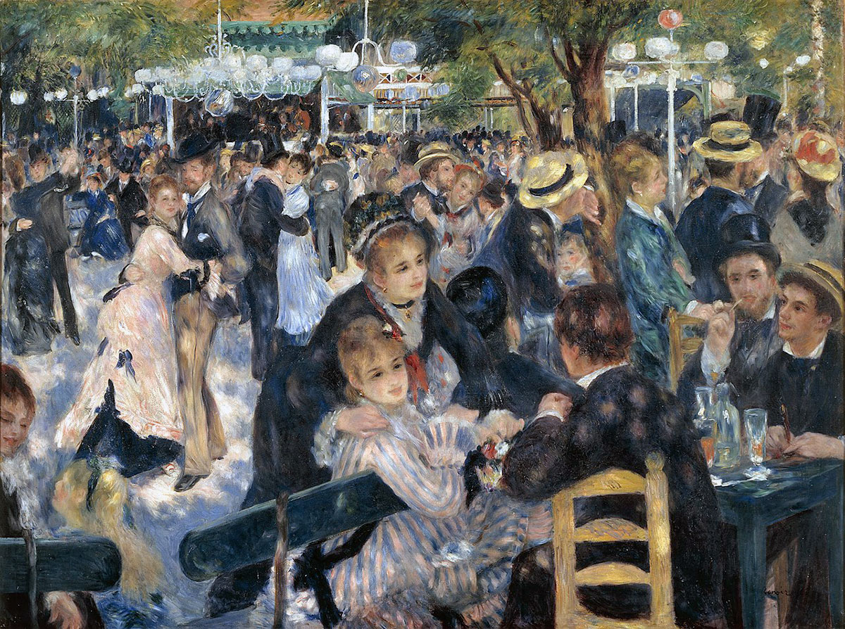 Il mulino della Galette – Pierre Auguste Renoir – Google Art Project – osservatoriodigitale n.o 109