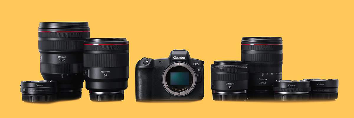 La nuova linea di prodotti Canon EOS R e RF – od91
